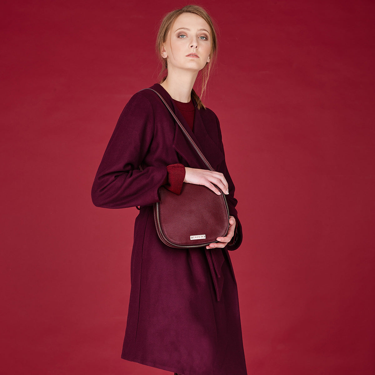 Autumnal tones from Saben Winter '18 collection, Vanitas.