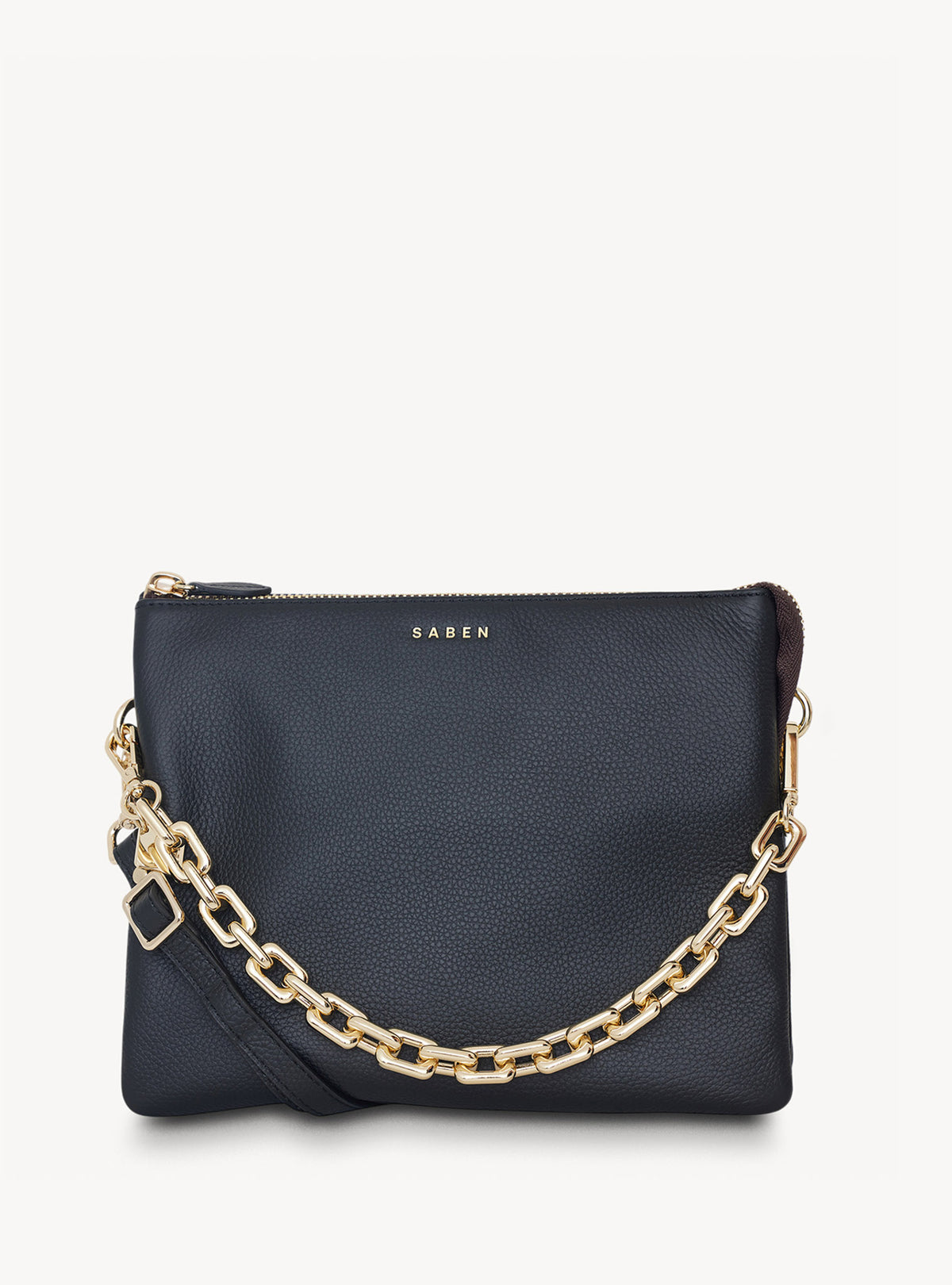 Matilda Crossbody Black + Chunky Chain