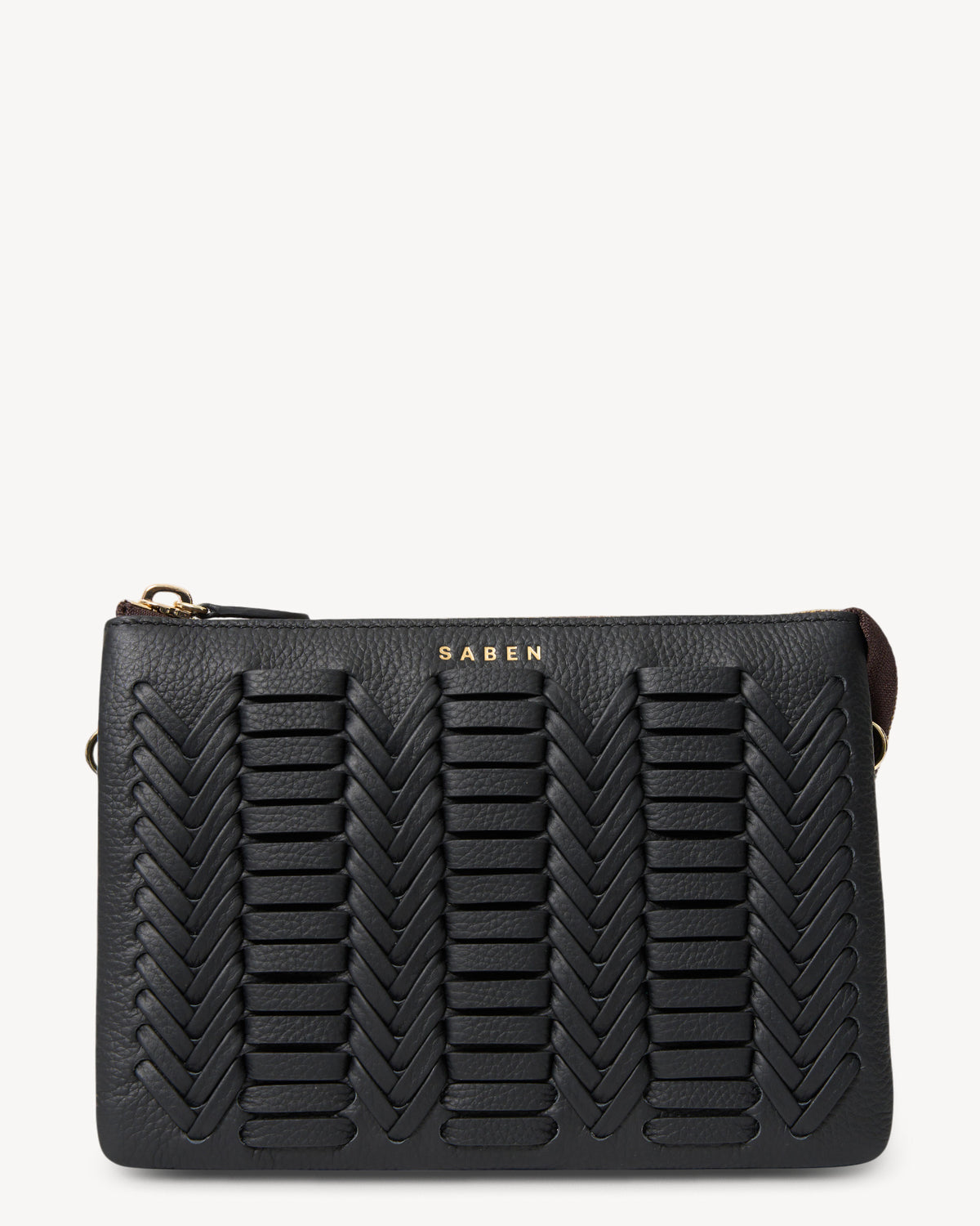 Tilly&#39;s Big Sis Crossbody Black Chevron