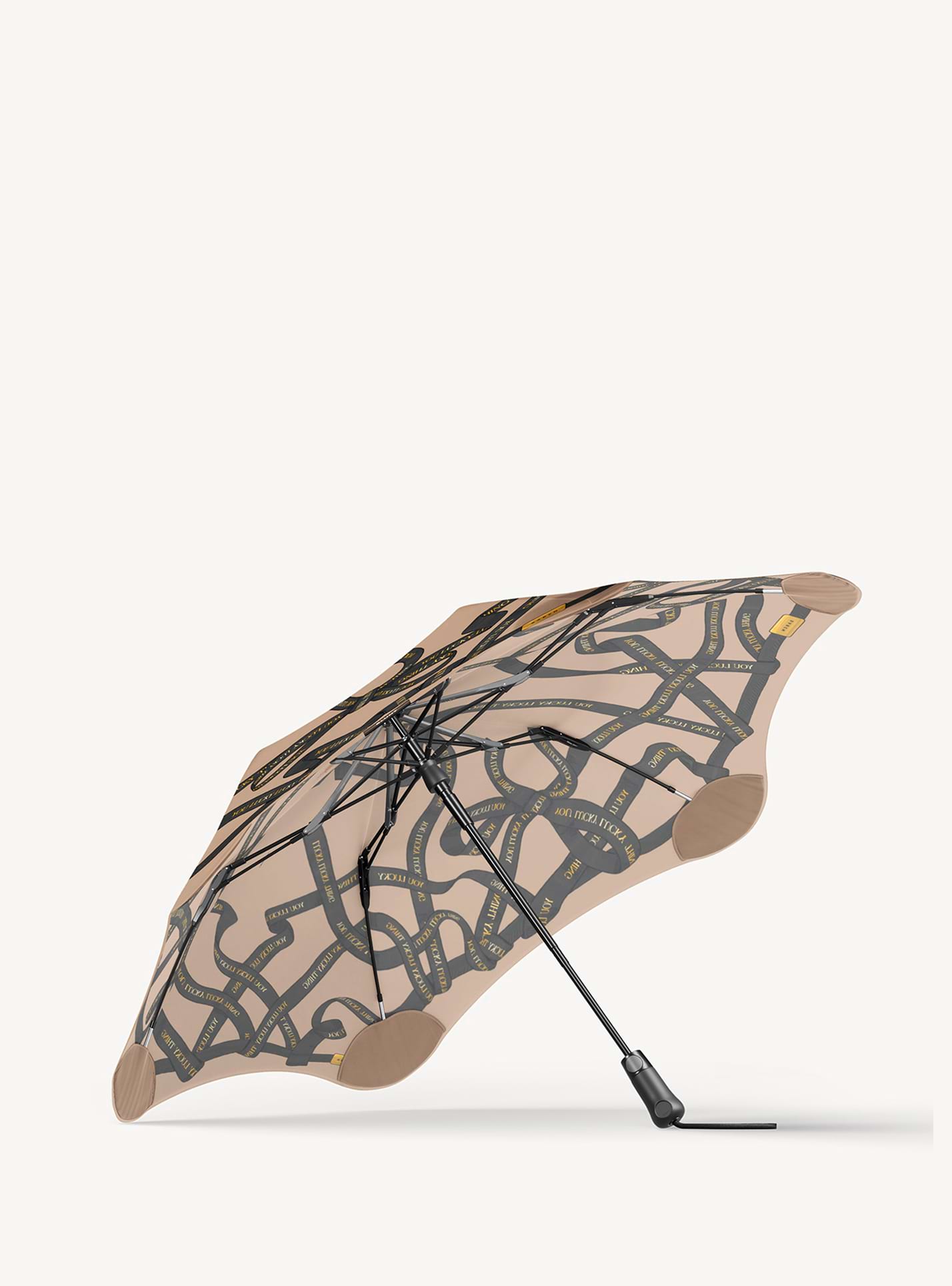 Saben x Blunt Umbrella Tea Ribbon Print