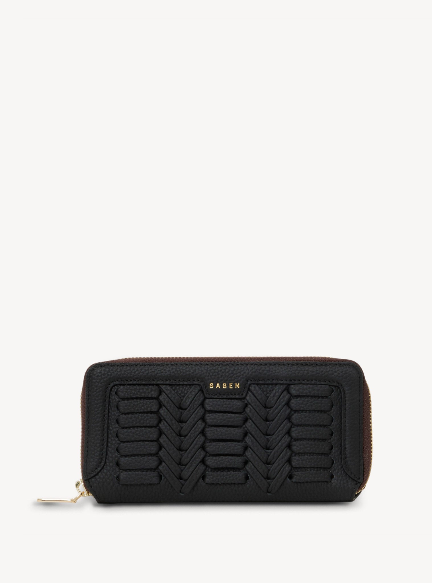 Lyric Wallet Black Macro Weave