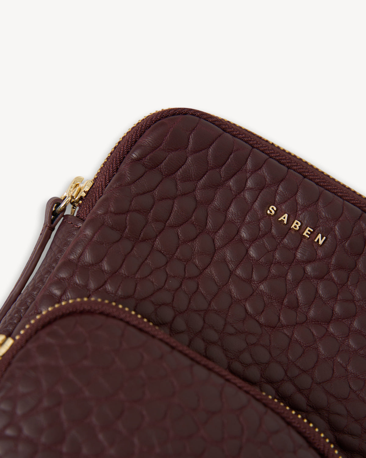 Nikko Pocket Phone Sling Merlot Bubble