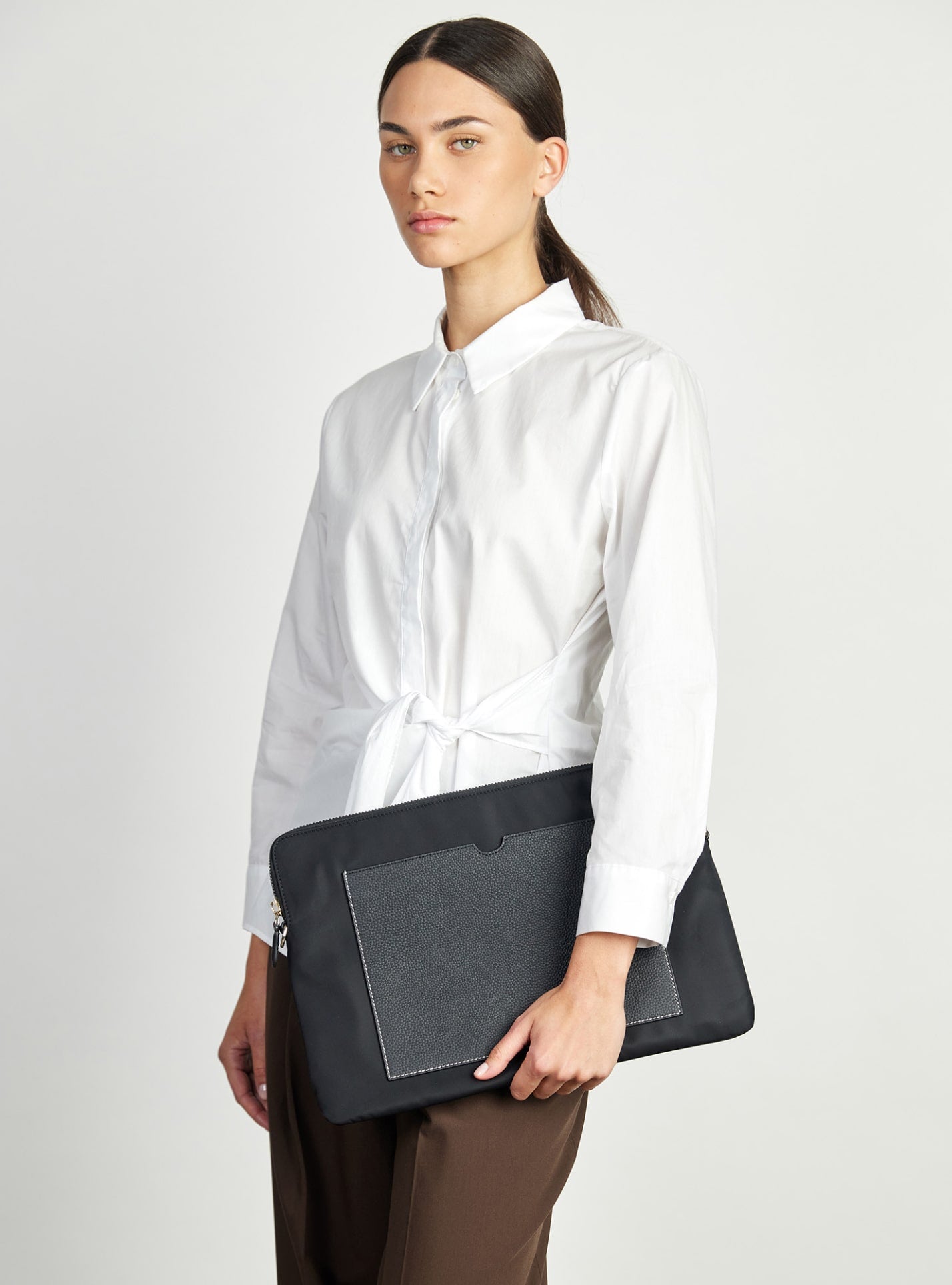 Augusta Laptop Sleeve 16" Black Recycled Nylon