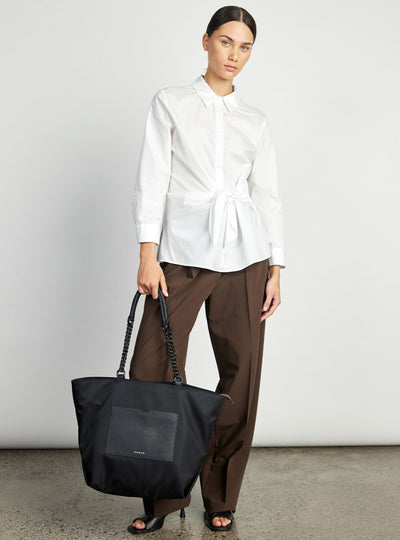 Black Recycled Nylon