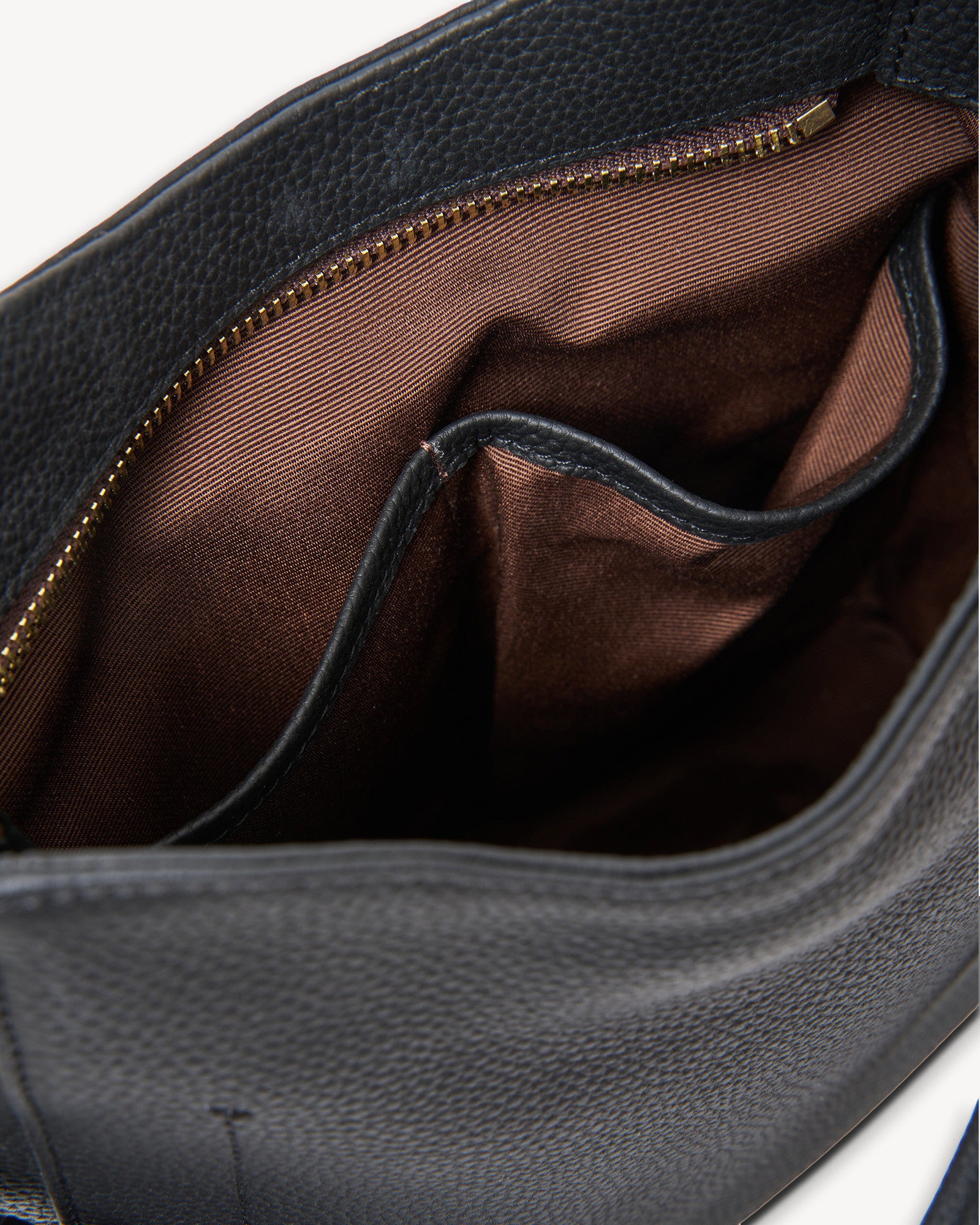 Rosie Shoulder Bag Black Pebble