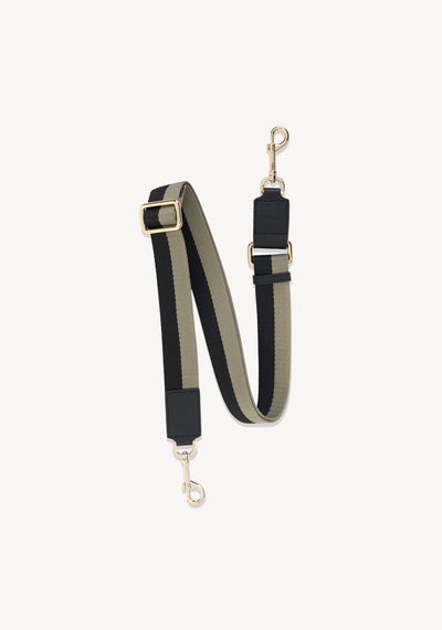 Black + Eucalyptus Stripe