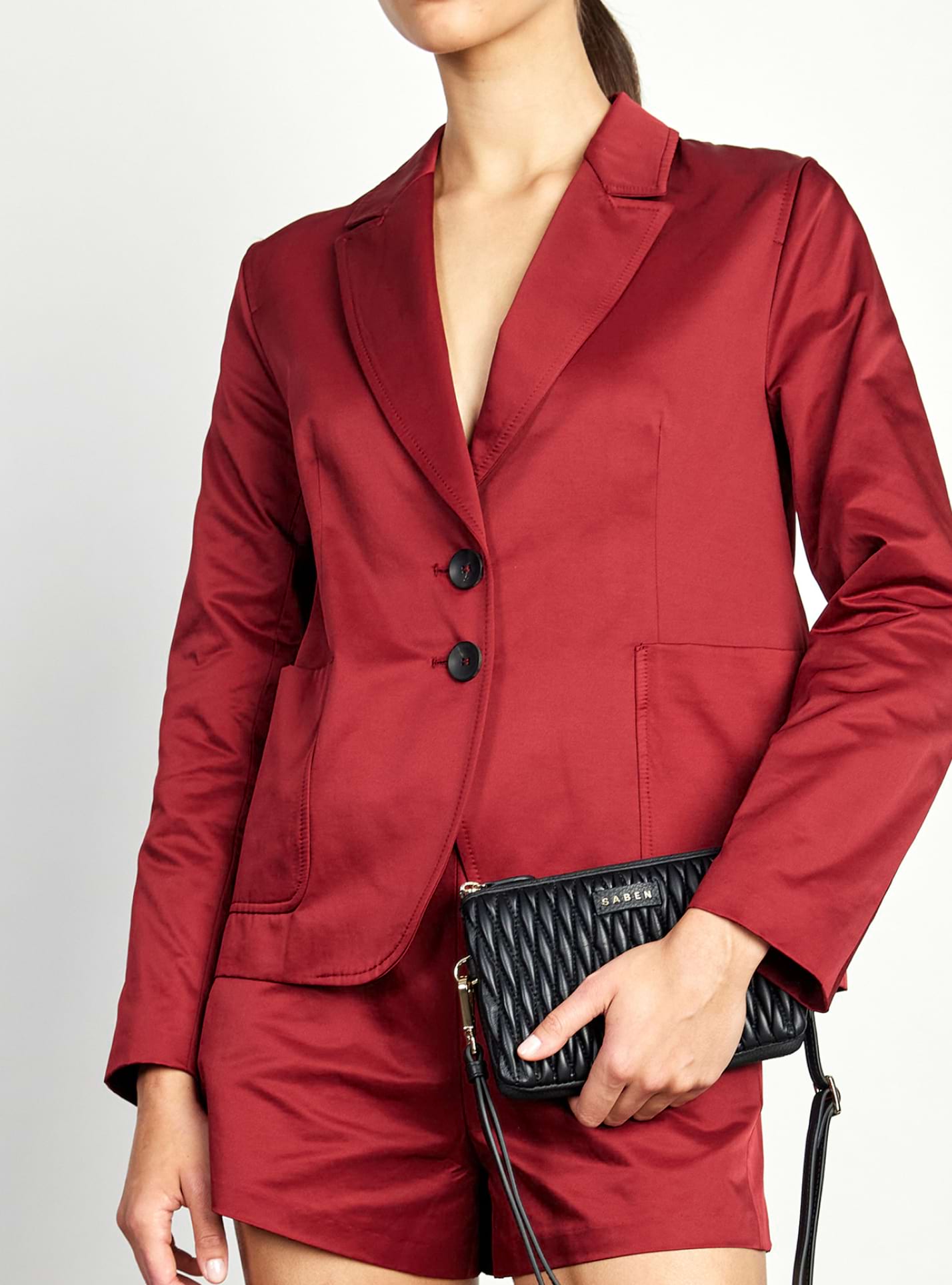 Tilly Crossbody Black Diamond Quilt