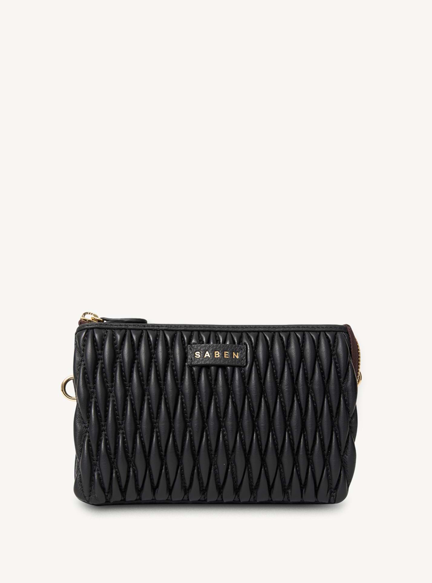 Tilly Crossbody Black Diamond Quilt