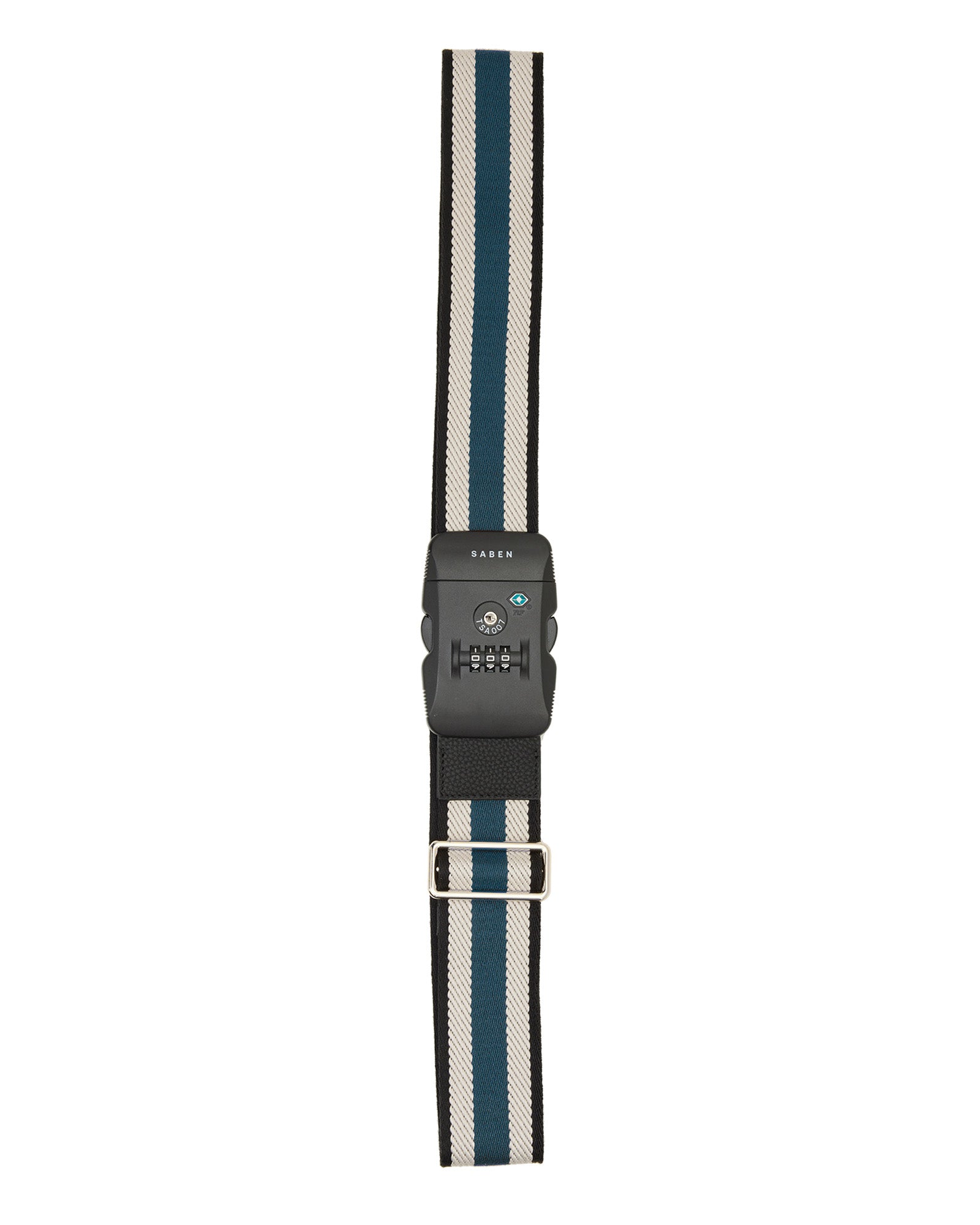 London Luggage Strap Ocean Stripe