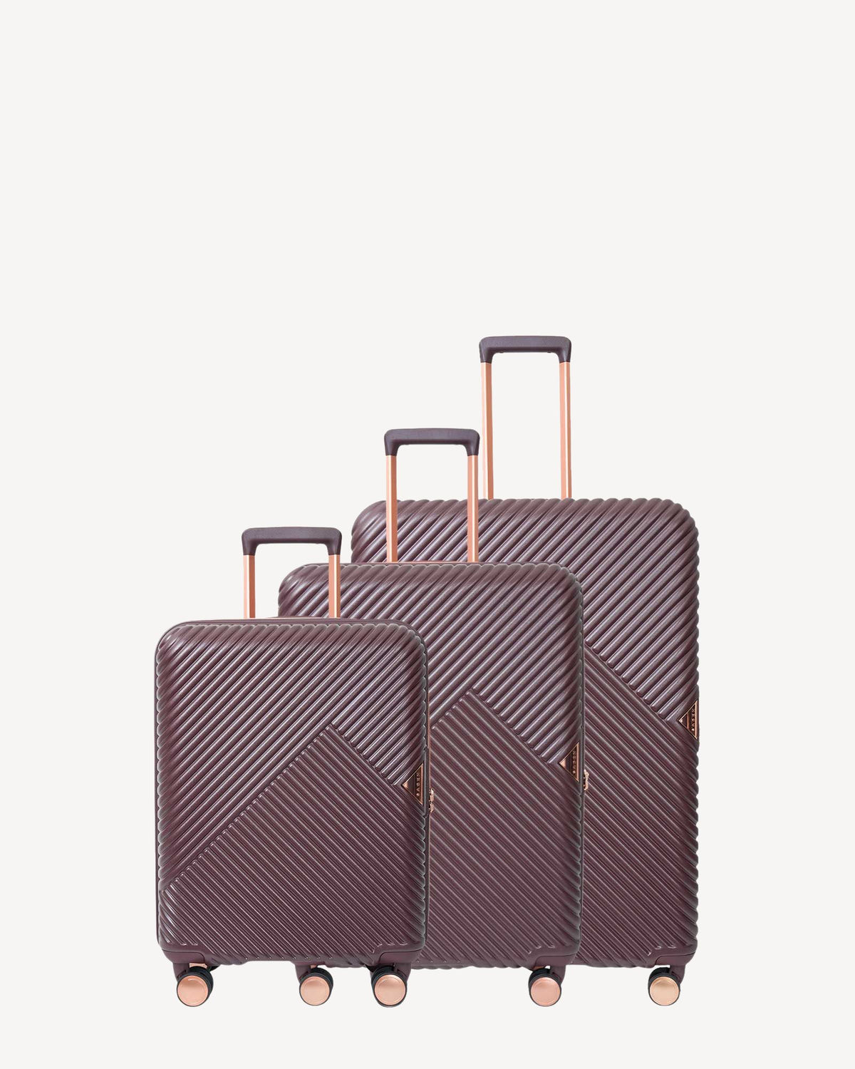Set of Cabin, Medium, Large Suitcase
