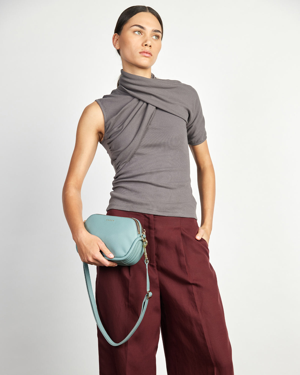 Odile Crossbody Duck Egg