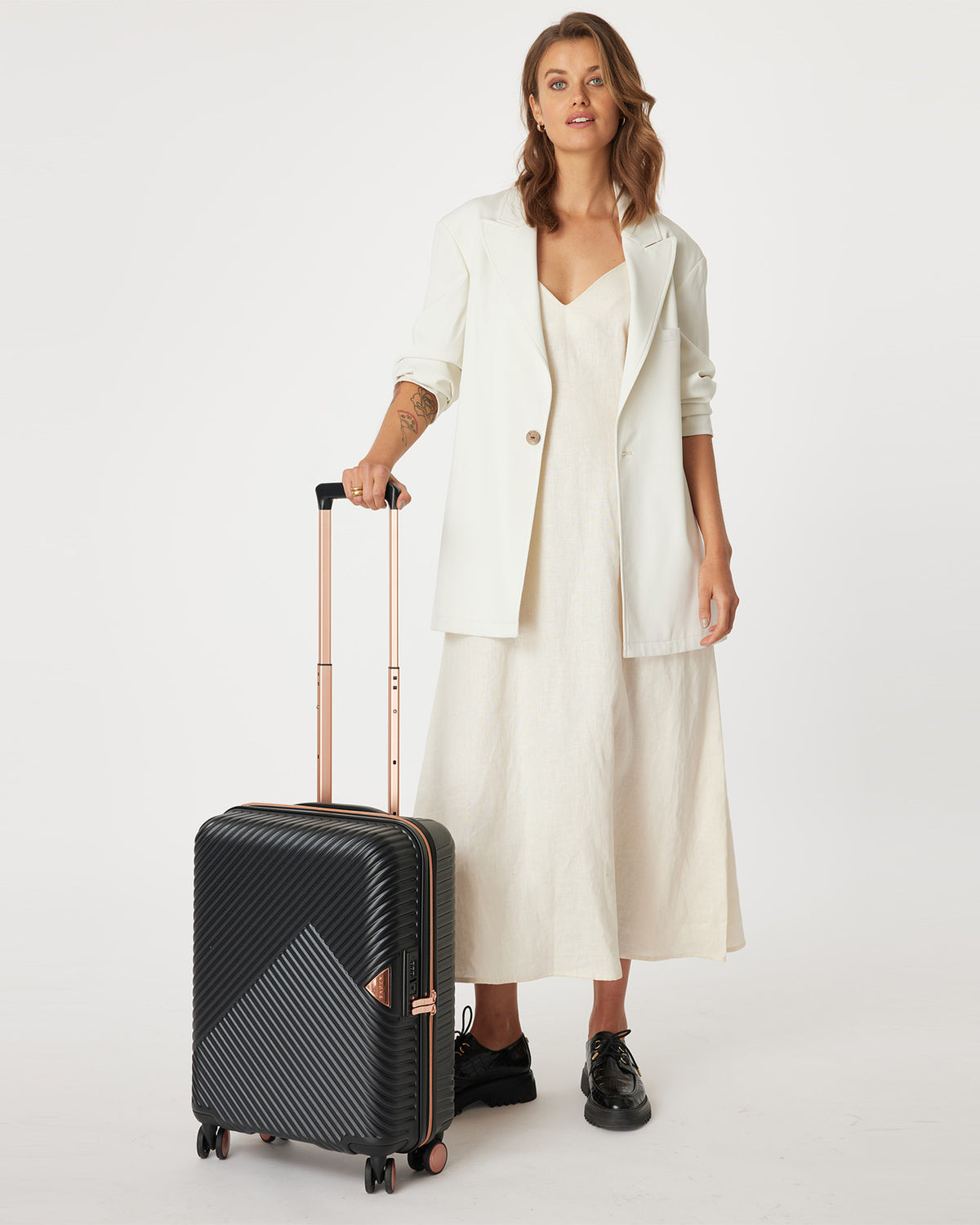 Set of Cabin, Medium, Large Suitcase
