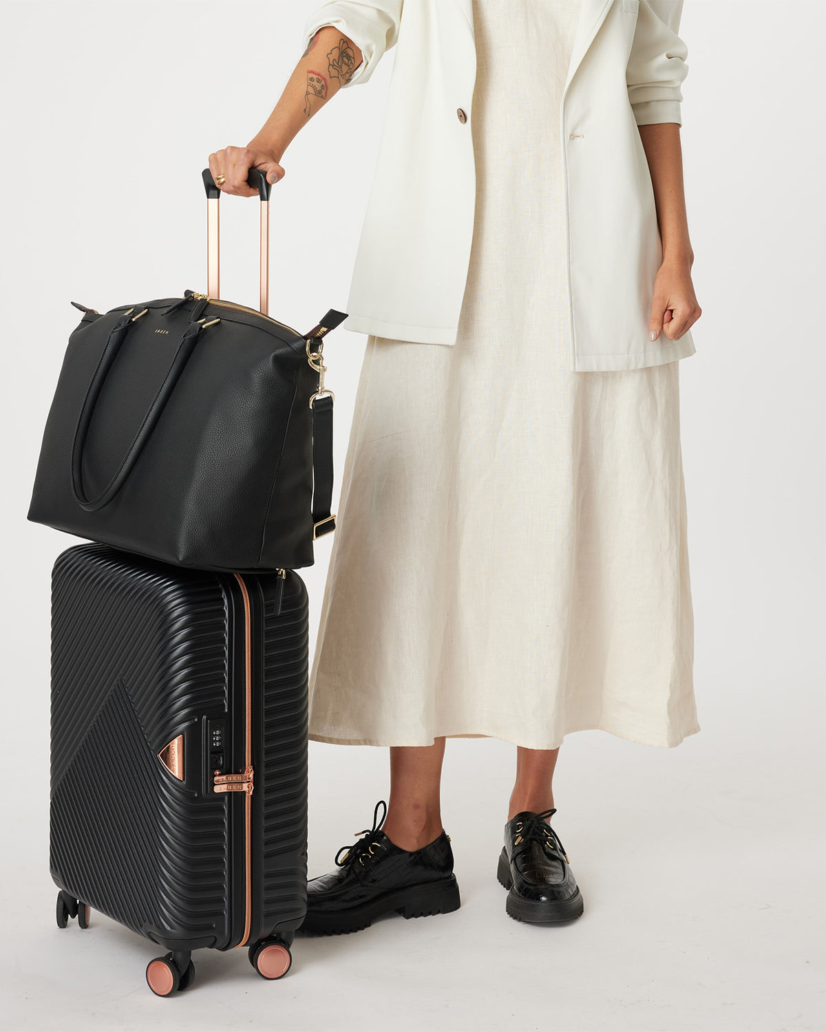 Set of Cabin, Medium, Large Suitcase